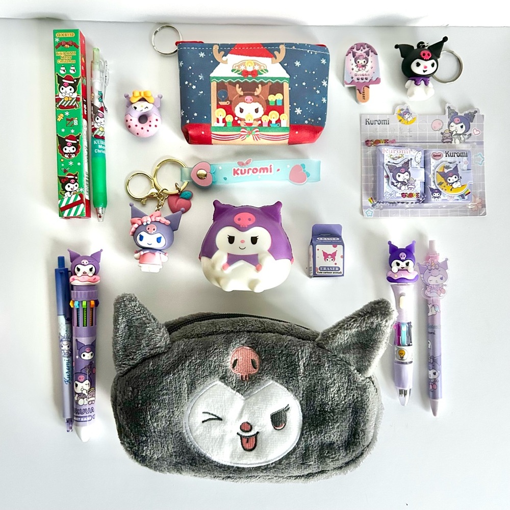 💜Kuromi Lover’s Adorable Christmas Stocking Stuffer 14-Piece Mega Mini Bundle - Picture 9 of 9